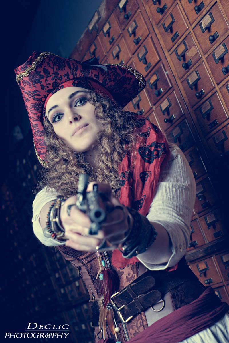 Steampunk Girl Pirate