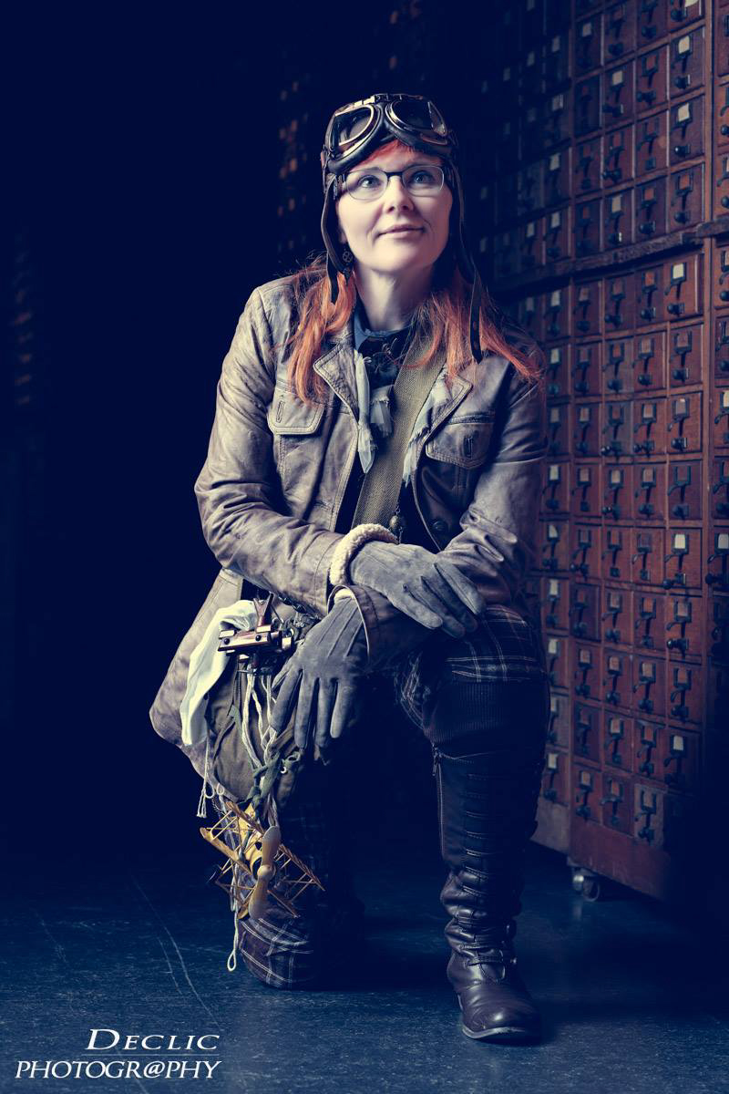 Steampunk Girl Aviator