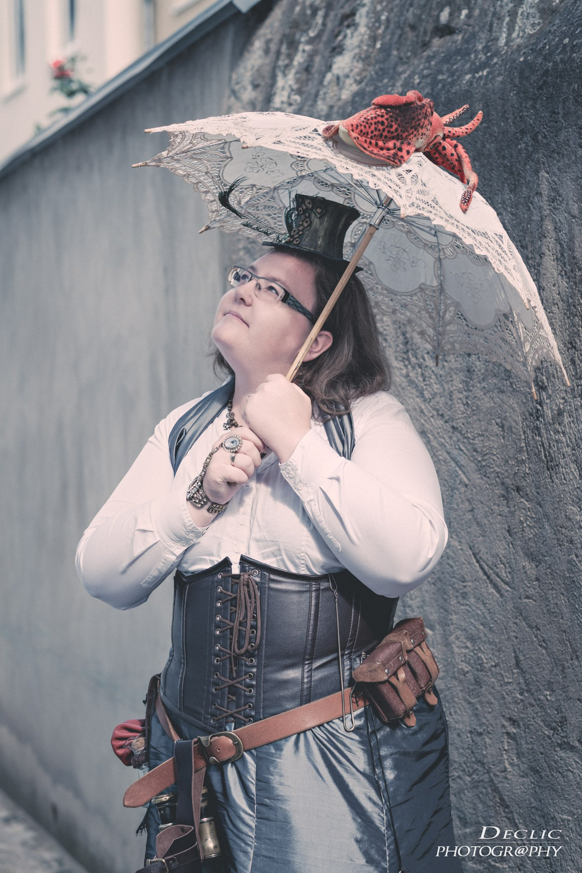 Steampunk Lady pieuvre