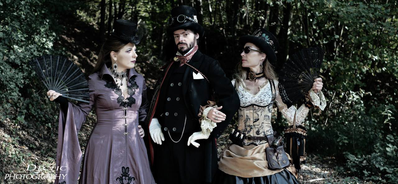 Steampunk Gentleman Lady