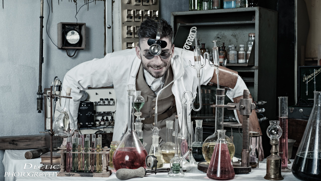 steampunk Factory Laboratoire