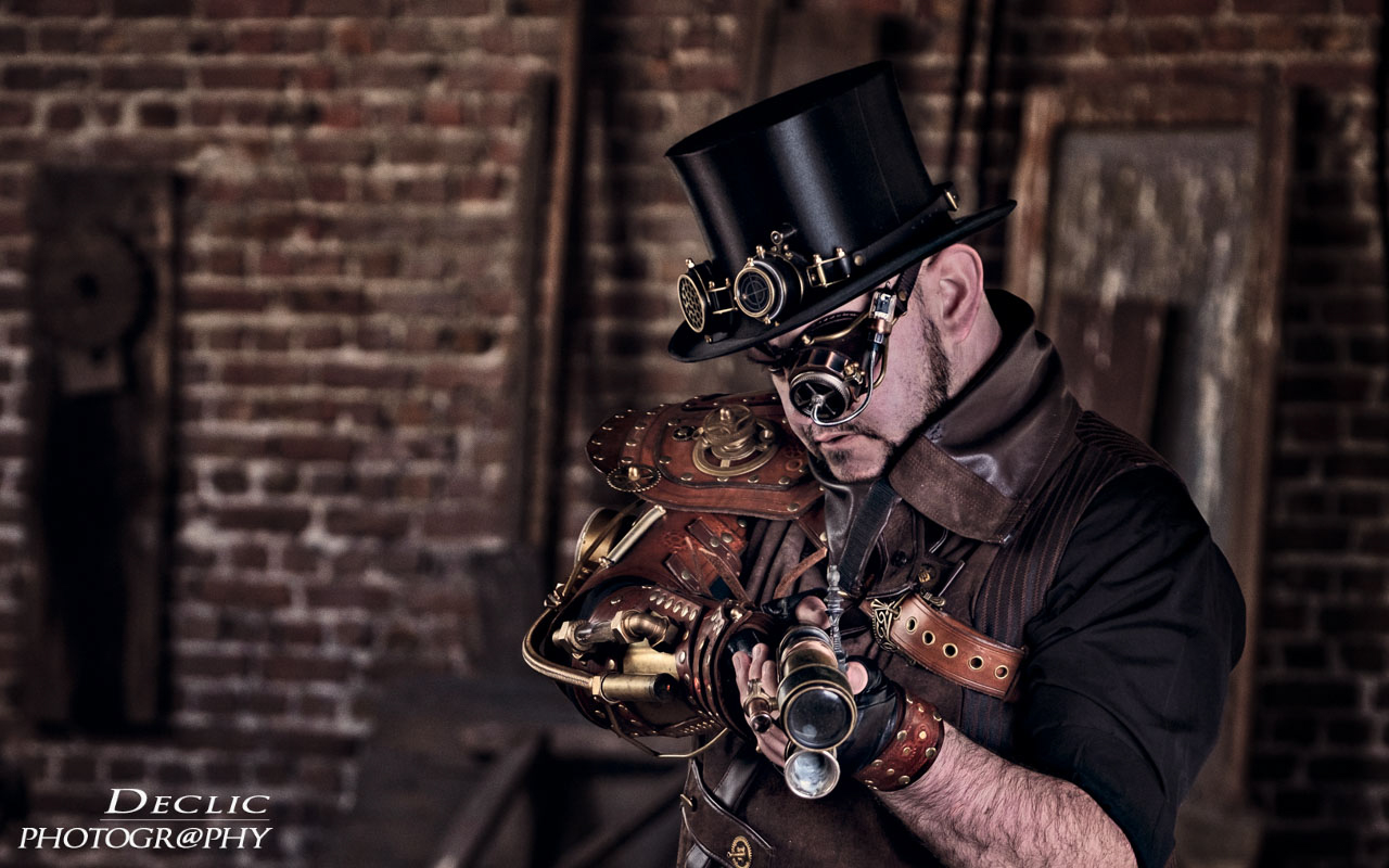 Steampunk Top Hat Gun