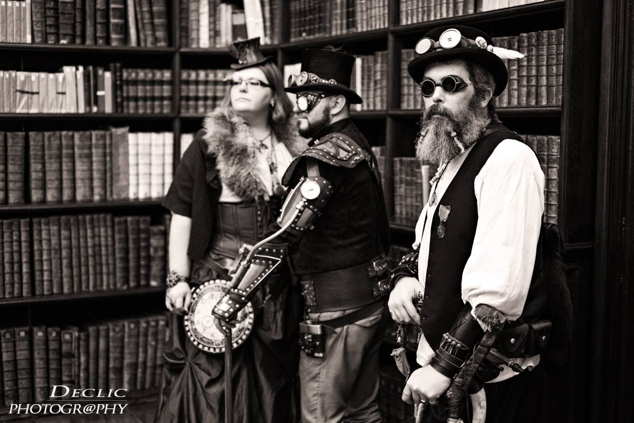 Steampunk bibliotheque