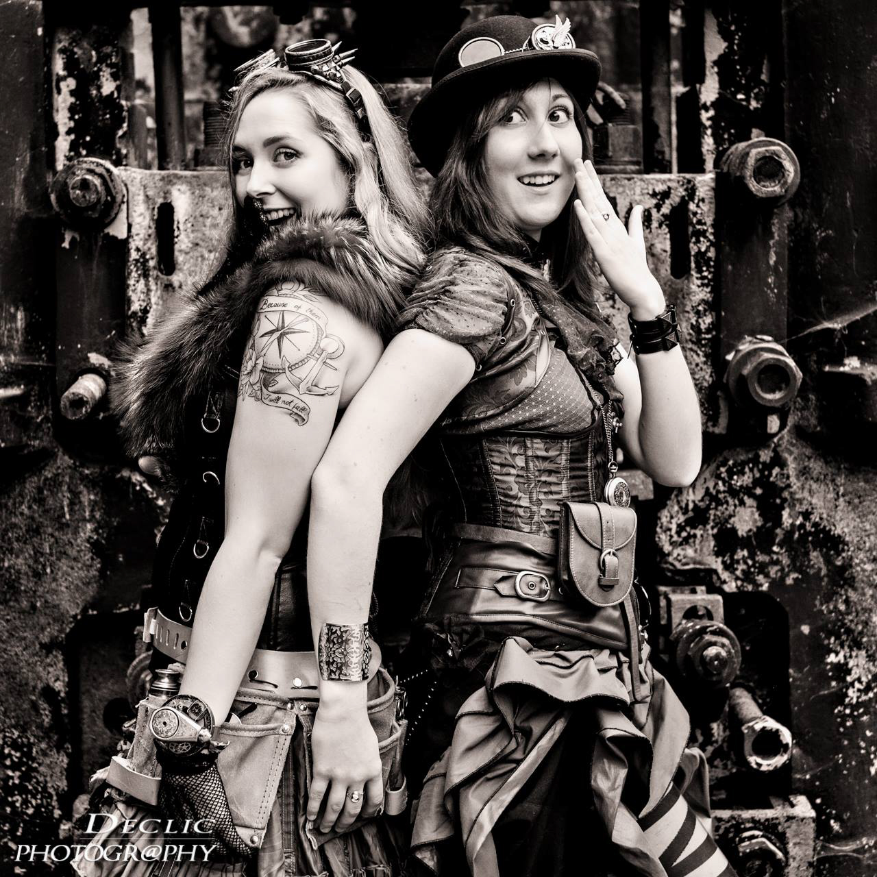Steampunk Duo Lady