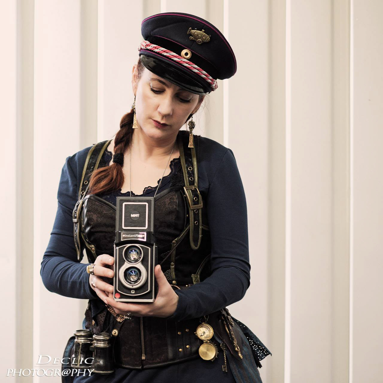 Steampunk Girl Photographer