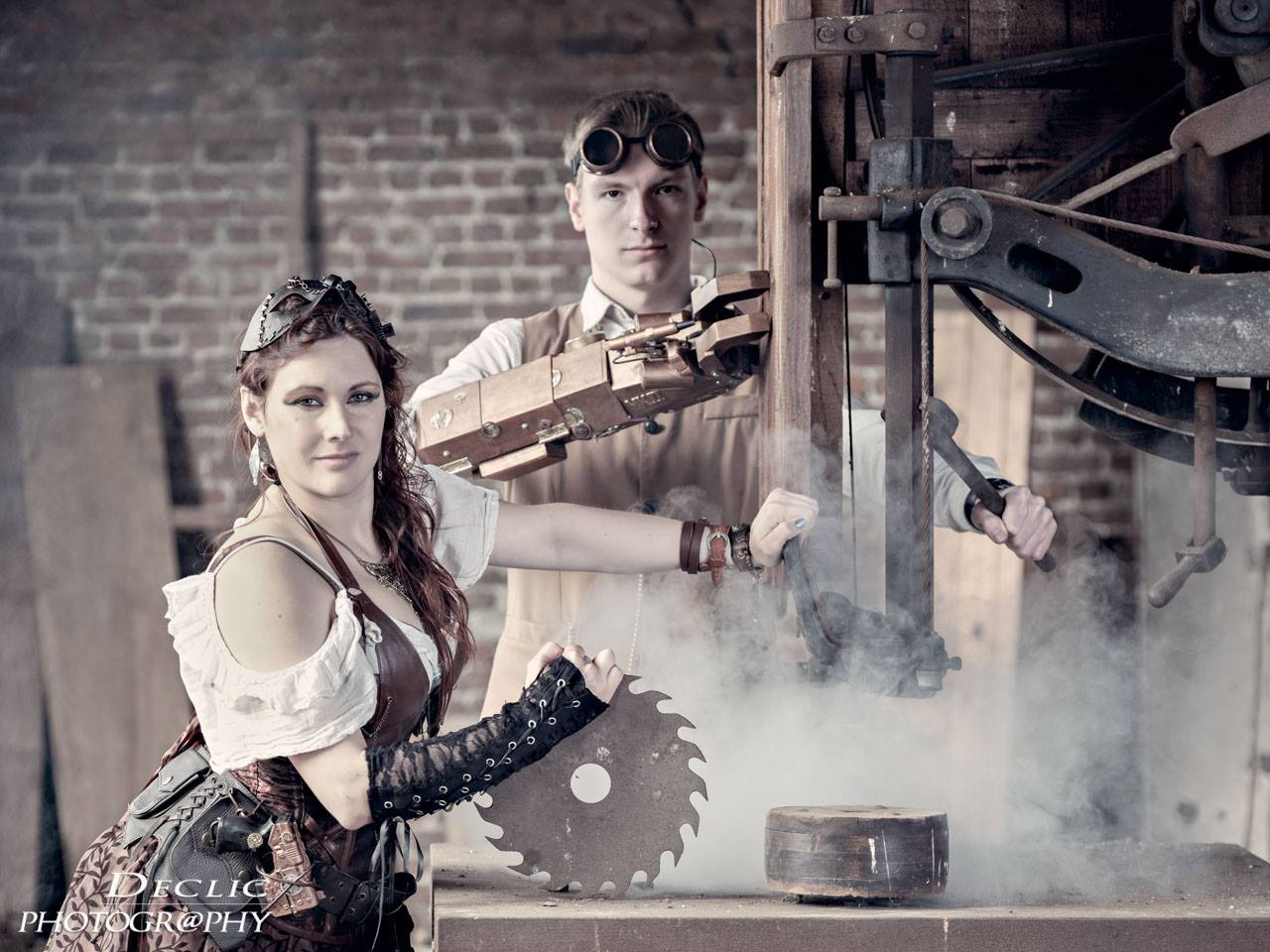 Steampunk Mecanique Girl