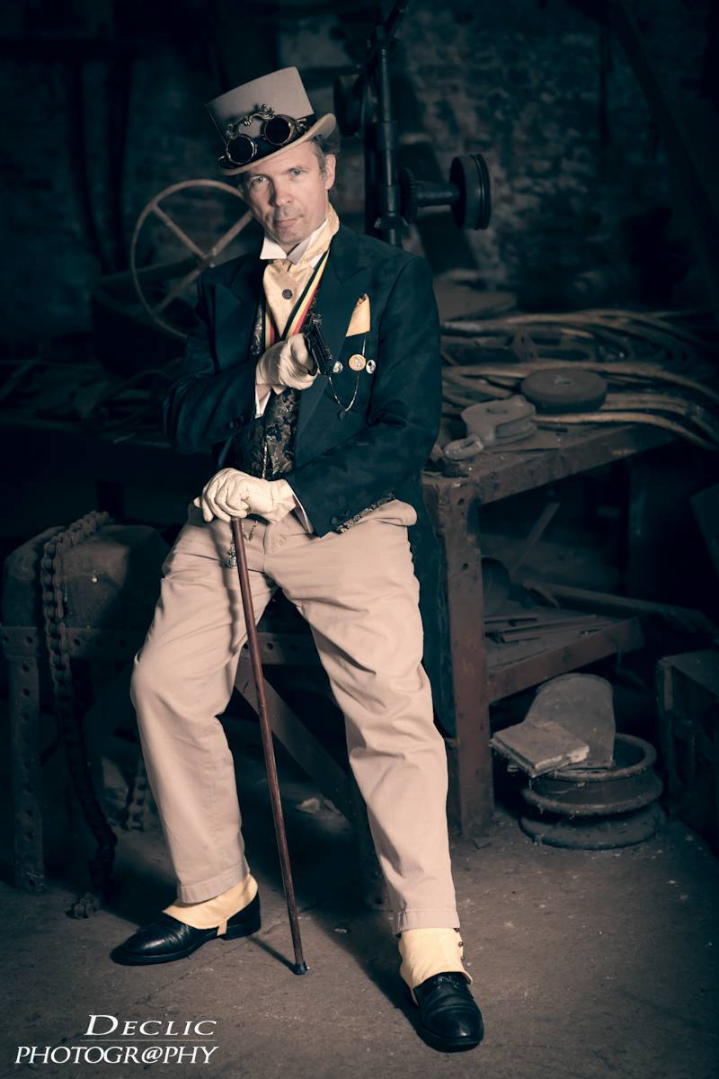 Steampunk Gentleman Top Hat