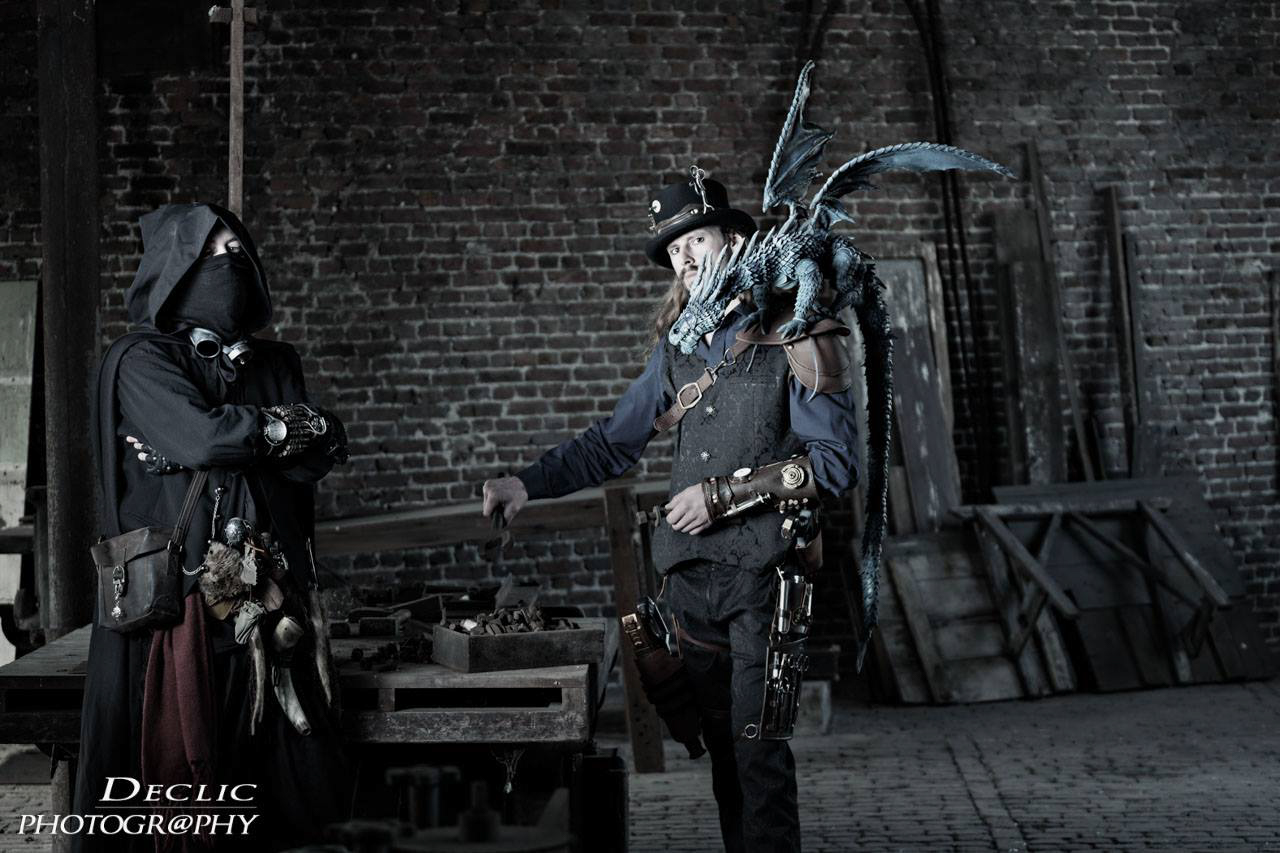 Steampunk Druide Dragon