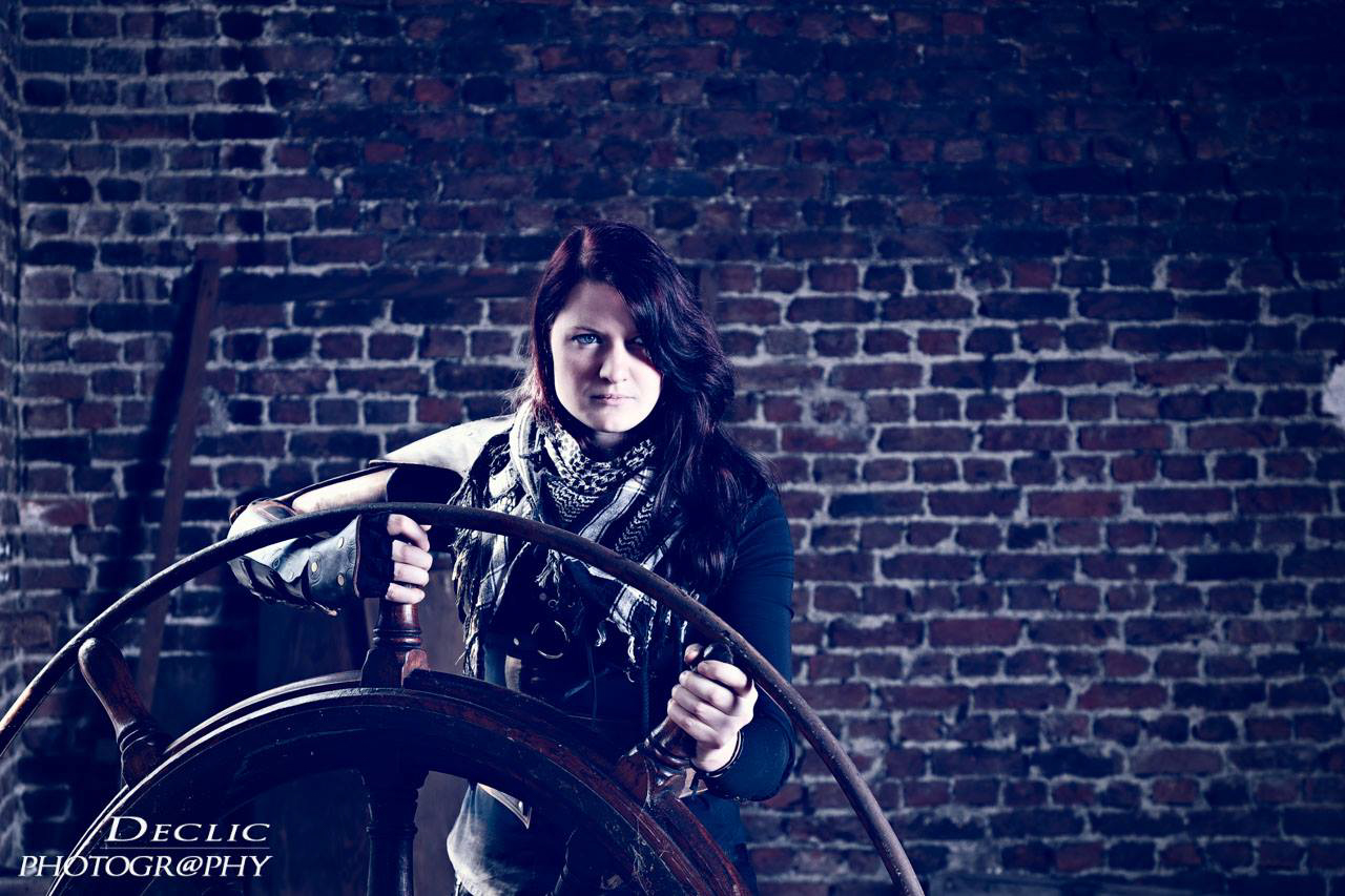 Steampunk Girl Pirate