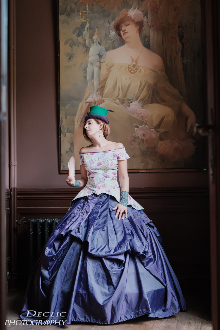 Tableau Art nouveau Maison Autrique declic photography